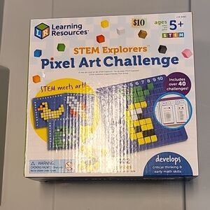 Learning Resources STEM Explorers Pixel Art Challenge